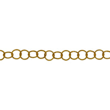 Load image into Gallery viewer, Chain by Foot. 14kt Gold Filled 3.48mm Width / Length, Round Circle Chain. Price per: 1 Foot.