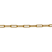 Load image into Gallery viewer, Chain by Foot. 14kt Gold Filled 2.0mm Width by 5.4mm Length, Flat Elonagted Cable Chain. Price per: 1 Foot.
