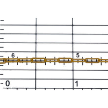 Load image into Gallery viewer, 14kt Gold Filled 2.0mm Width by 5.4mm Length, Flat Elonagted Cable Chain. Price per: 1 Foot.