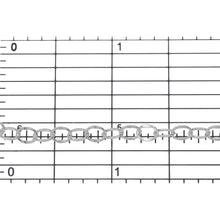 Load image into Gallery viewer, Sterling Silver 3.9mm Width by 5.0mm Length, Dapped Cable Chain. Price per: 1 Foot.