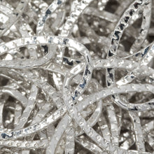 Load image into Gallery viewer, Sterling Silver 13.0mm Width by 21.0mm Length, Hammered Flat Oval Cable Chain. Price per: 1 Foot.