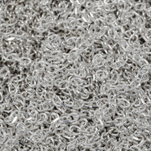 Load image into Gallery viewer, Sterling Silver 1.0mm Width by 1.33mm Length, Cable Chain With Diamond Cut Edges. Price per: 1 Foot.