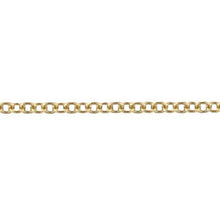 Load image into Gallery viewer, 14kt Gold Filled 1.10mm Width by 1.3mm Length, Smooth Cable Chain. Price per: 1 Foot.