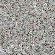 Load image into Gallery viewer, Sterling Silver 1.10mm Width by 1.3mm Length, Flat Cable Chain. Price per: 1 Foot.