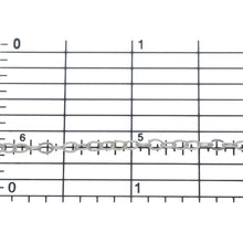 Load image into Gallery viewer, Sterling Silver 2.2mm Width by 3.1mm Length, Flat Cable Chain. Price per: 1 Foot.