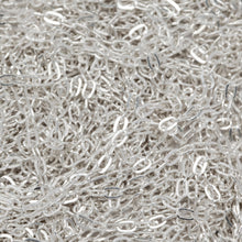 Load image into Gallery viewer, Sterling Silver 1.0mm width by 1.6mm length, Flat Elongated Cable Chain. Price per: 1 Foot.
