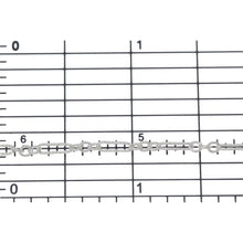 Load image into Gallery viewer, Sterling Silver Three of 2.2mm Width by 2.7mm Length Smaller Smooth Oval Links With Middle Link Being Corrugated Oval Link, Followed by 2.0mm Width by 7.2mm Length Corrugated Elongated Link, Long and Short Chain. Price per: 1 Foot.