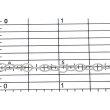 Load image into Gallery viewer, Sterling Silver 3.6mm width by 4.6mm length, Twisted Cable Chain. Price per: 1 Foot.