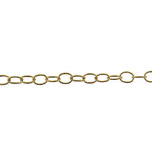 Load image into Gallery viewer, 14kt Gold Filled 3.6mm width by 4.6mm length, Twisted Cable Chain. Price per: 1 Foot.