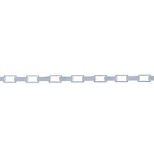 Load image into Gallery viewer, Sterling Silver 1.5mm width by 3.3mm length, Box Chain. Price per: 1 Foot.