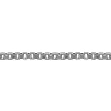 Load image into Gallery viewer, Sterling Silver 1.5mm Width / Length, Box Chain. Price per: 1 Foot.