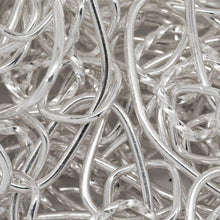 Load image into Gallery viewer, Sterling Silver Three of 9.6mm width / length, Three of Square Links with Middle Square Link being Twisted Square Link Followed by 16.1mm by 28.1mm length, Smooth Marquis Link, Long and Short Chain. Price per: 1 Inch.