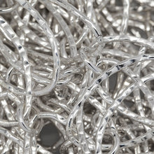 Load image into Gallery viewer, Sterling Silver 12.2mm Width by 20.3mm Length Hammered Oval Link Followed by 5.8mm Width / Length Smooth Close Ring, Long and Short Chain. Price per: 1 Foot.