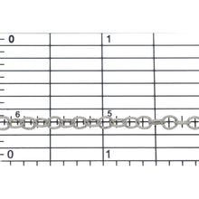 Load image into Gallery viewer, Sterling Silver 3.52mm Width by 4.16mm Length, Twisted Cable Chain. Price per: 1 Foot.