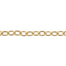 Load image into Gallery viewer, 14kt Gold Filled 1.8mm Width by 2.35mm Length, Smooth Cable Chain. Price per: 1 Foot.
