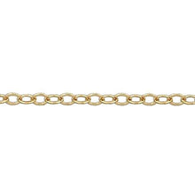 Load image into Gallery viewer, 14kt Gold Filled 1.72mm Width by 2.22mm Length, Flat Cable Chain. Price per: 1 Foot.