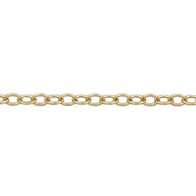 Load image into Gallery viewer, 14kt Gold Filled - Rose Gold 1.6mm Width by 2.4mm Length, Flat Cable Chain. Price per: 1 Foot.