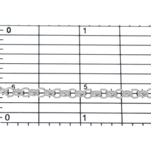 Load image into Gallery viewer, Sterling Silver 3.26mm Width / Length Circle Link, Rolo Chain. Price per: 1 Foot.