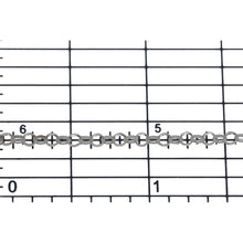 Load image into Gallery viewer, Sterling Silver 2.40mm Width / Length, Circle Rolo Chain. Price per: 1 Foot.