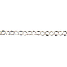 Load image into Gallery viewer, Sterling Silver 5.0mm Width / Length, Circle Rolo Chain. Price per: 1 Foot.