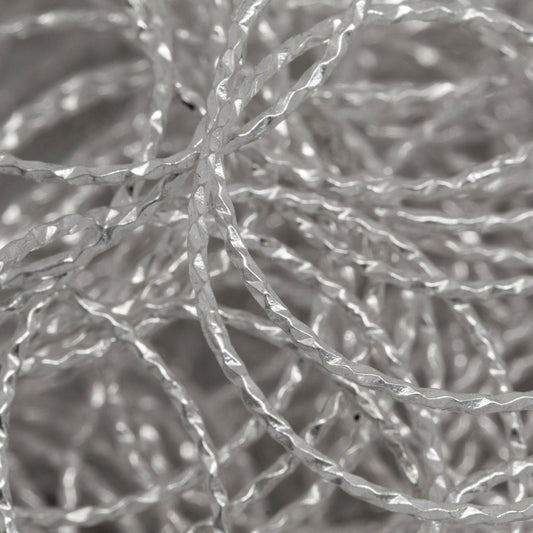 Sterling Silver 22.75mm Width / Length Diamond Cut Circle Chain. Price per: 1 Foot.