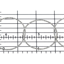 Load image into Gallery viewer, Sterling Silver 22.75mm Width / Length Diamond Cut Circle Chain. Price per: 1 Foot.