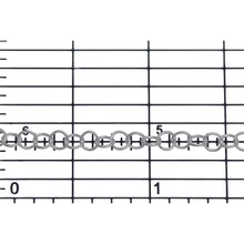 Load image into Gallery viewer, Sterling Silver 3.32mm Width / Length, Smooth Cable Chain. Price per: 1 Foot.