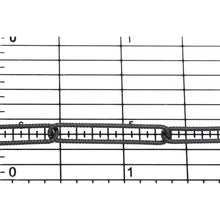 Load image into Gallery viewer, Sterling Silver - Rhodium Plated 4.30mm Width by 24.50mm Length, Twisted Elongated Cable Chain. Price per: 1 Foot.