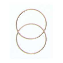 Load image into Gallery viewer, Gold Filled 27.6mm Width by 1.7mm Length by 19.7mm Height, Figure 8 Connector. Quantity Per Pack: 4 Pieces.