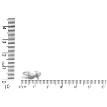 Load image into Gallery viewer, Sterling Silver, 14.6mm Width by 1.5mm Length by 6.5mm Height, Carrot Charm. Quantity Per Pack: 6 Pieces.