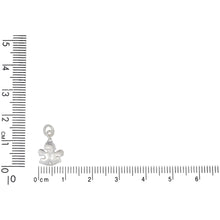 Load image into Gallery viewer, Sterling Silver, 9.8mm Width by 1.7mm Length by 13.4mm Height, Maple Leaf Charm. Quantity Per Pack: 6 Pieces.