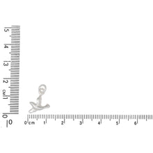 Load image into Gallery viewer, Sterling Silver, 11.6mm Width by 2.8mm Length by 15.8mm Height, Dove Charm. Quantity Per Pack: 5 Pieces.