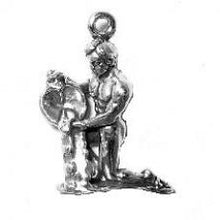 Load image into Gallery viewer, Charms. Sterling Silver, 17.2mm Width by 8.7mm Length by 22.5mm Height, "PAID" Stamp Charm. Quantity Per Pack: 1 Piece.