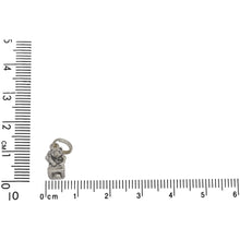 Load image into Gallery viewer, Sterling Silver, 6.6mm Width by 10.1mm Length by 11.9mm Height, Bear on a Log Charm. Quantity Per Pack: 1 Piece.