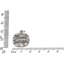 Load image into Gallery viewer, Sterling Silver, 18.6mm Width by 4.6mm Length by 19.6mm Height, Stonehedge Charm. Quantity Per Pack: 1 Piece.