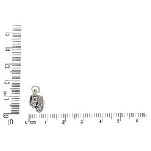 Load image into Gallery viewer, Sterling Silver, 7.6mm Width by 7.5mm Length by 14.6mm Height, Baby Bootie Charm. Quantity Per Pack: 1 Piece.