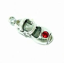 Load image into Gallery viewer, Charms. Sterling Silver, 8.0mm Width by 11.1mm Length by 22.3mm Height, High Heel Sandal Charm. Quantity Per Pack: 1 Piece.