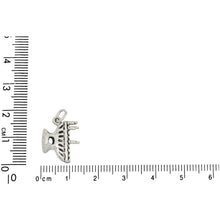 Load image into Gallery viewer, Sterling Silver, 12.9mm Width by 5.6mm Length by 12.9mm Height, Menorah Charm. Quantity Per Pack: 1 Piece.