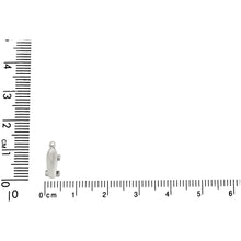 Load image into Gallery viewer, Sterling Silver, 4.6mm Width by 3.3mm Length by 12.1mm Height, Skateboard Charm. Quantity Per Pack: 1 Piece.