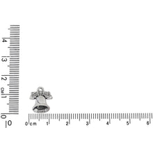 Load image into Gallery viewer, Sterling Silver, 11.4mm Width by 8.2mm Length by 14.6mm Height, Liberty Bell Charm. Quantity Per Pack: 1 Piece.