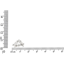 Load image into Gallery viewer, Sterling Silver, 14.6mm Width by 0.9mm Length by 9.5mm Height, Love Birds Charm. Quantity Per Pack: 1 Piece.