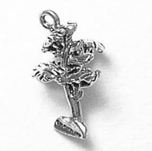 Load image into Gallery viewer, Charms. Sterling Silver, 13.5mm Width by 12.9mm Length by 21.9mm Height, Cypress Tree Charm. Quantity Per Pack: 1 Piece.