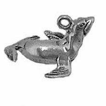Load image into Gallery viewer, Charms. Sterling Silver, 16.0mm Width by 12.3mm Length by 10.2mm Height, Seal Charm. Quantity Per Pack: 1 Piece.