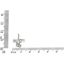 Load image into Gallery viewer, Sterling Silver, 13.2mm Width by 3.0mm Length by 15.5mm Height, Sweet 16 Pendant. Quantity Per Pack: 1 Piece.