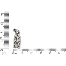 Load image into Gallery viewer, Sterling Silver, 8.0mm Width by 4.0mm Length by 22.0mm Height, Ski Pants Charm. Quantity Per Pack: 1 Piece.