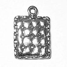 Load image into Gallery viewer, Charms. Sterling Silver, 11.9mm Width by 1.9mm Length by 17.3mm Height, Quilt Charm. Quantity Per Pack: 1 Piece.