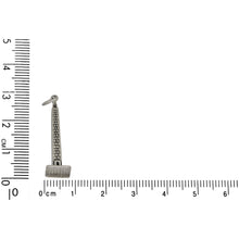 Load image into Gallery viewer, Sterling Silver, 8.0mm Width by 8.1mm Length by 28.1mm Height, Washington Monument Charm. Quantity Per Pack: 1 Piece.