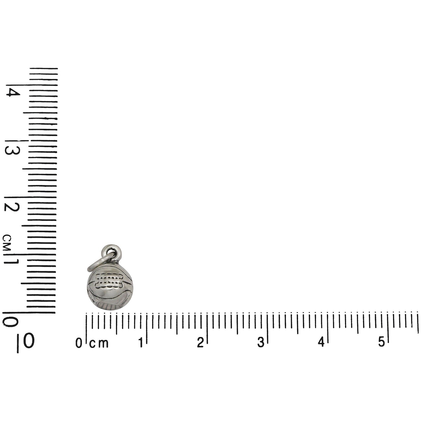 Sterling Silver, 17.5mm Width by 5.6mm Length by 14.2mm Height, Pitbull Dog Charm. Quantity Per Pack: 1 Piece.