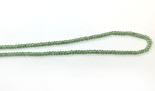 Green Amethyst Beads Faceted Round, Round Faceted Beads,