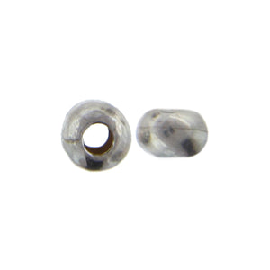 Fine Silver, Hill Tribe Bead, 5.6mm Width by 5.6mm Length by 4.2mm Height, Hammered Roundel Bead. Quantity per pack: 1 Piece.